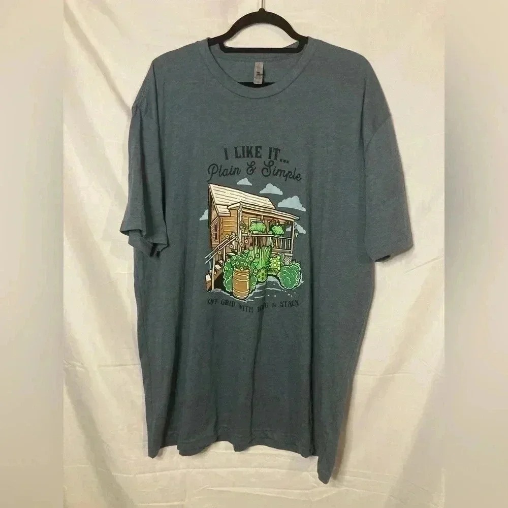 I‎ like it plain & simple t-shirt